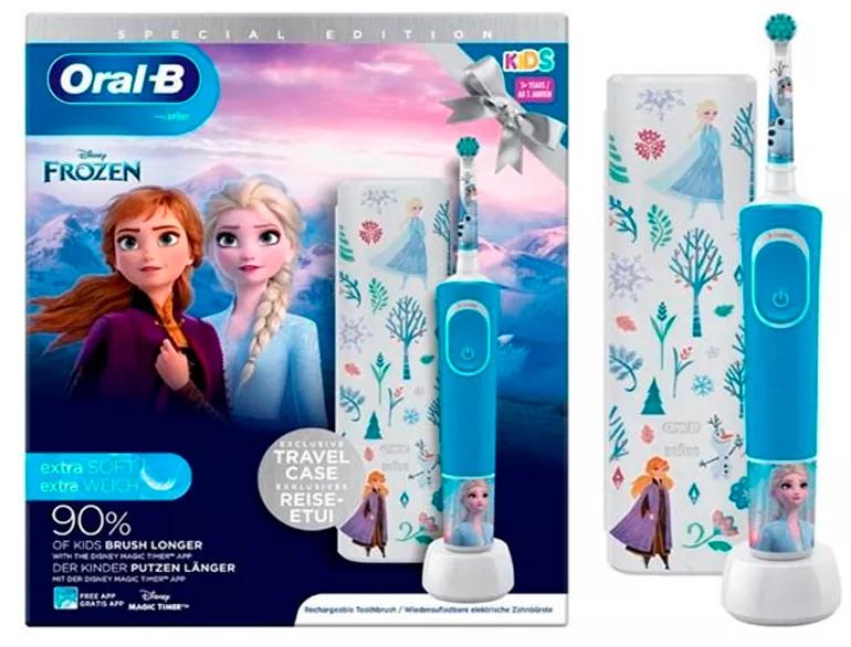 Oral-B wiederaufladbare Zahnbürste Vitality Kids Box Frozen