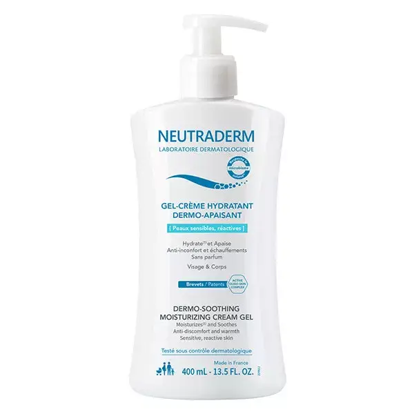 Neutraderm Gel-Crème Hydratant Dermo-Apaisant 400ml