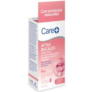 Care+ Aftas, Llagas y Pequeñas Heridas Bucales Spray 15 ml