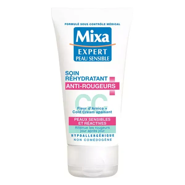 Mixa CC Anti-Redness Rehydrating Care Sensitive and Reactive Skin 50ml