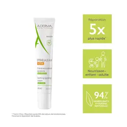 A-Derma Epithéliale A.H Ultra Crème Réparatrice Apaisante Anti-Marques 40ml