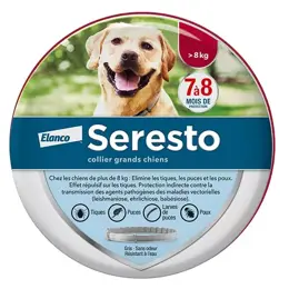 Seresto Grand Chien et Seresto Chat Lot de 2 boîtes