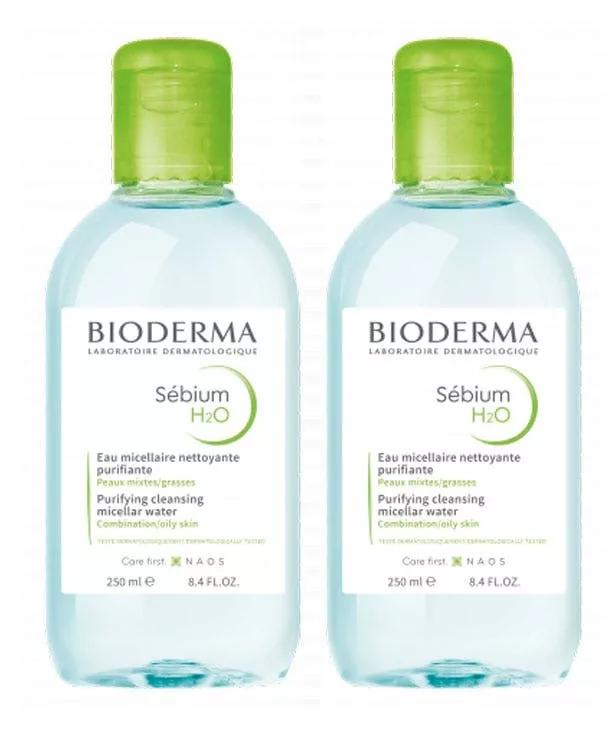 Bioderma Sébium H2O Mizellenlösung 250 ml + 250 ml Duplo