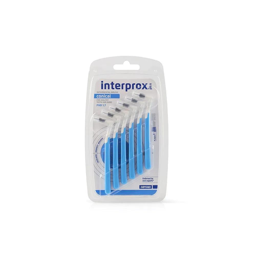 Interprox Plus Conical 6 Scovolini Conici Blu