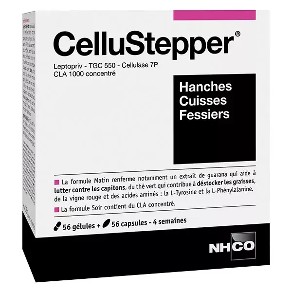 NHCO Cellustepper hanches, cuisses, fessiers 56 gélules + 56 capsules