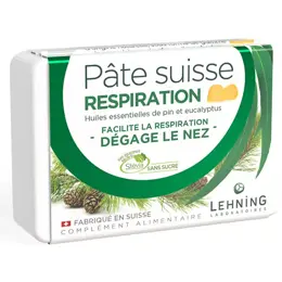 Lehning O.R.L Pâte Suisse Pin et Eucalyptus 40 gommes