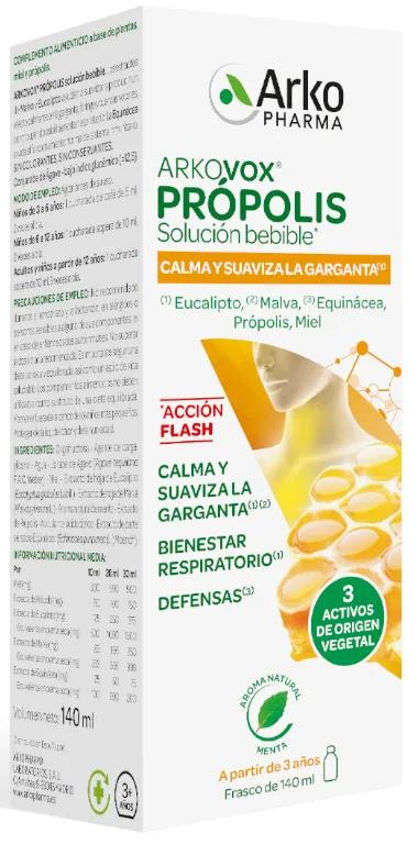 Arkovox Drinkbare Oplossing met Propolis Arkopharma 140ml