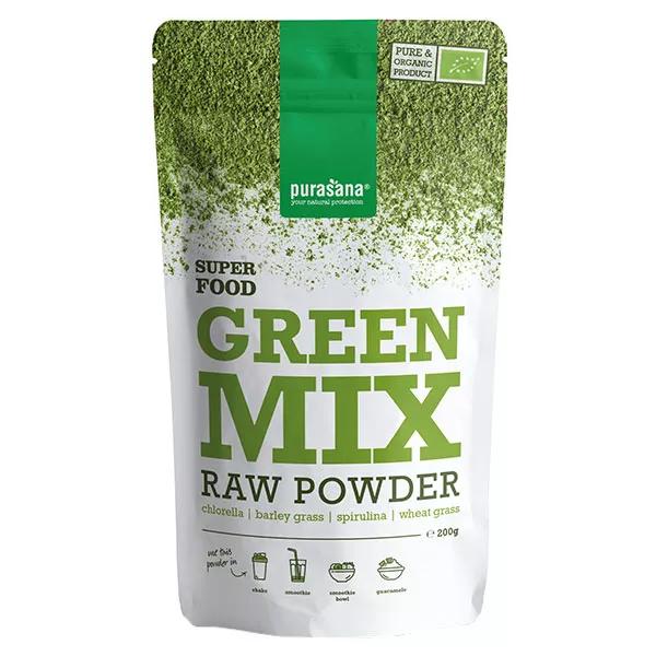 Purasana "Green Mix" Polvo Bio 200g