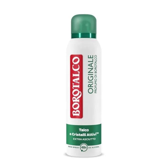 Borotalco Deodorante Spray Originale con Talco a Cristalli Attivi 150 ml