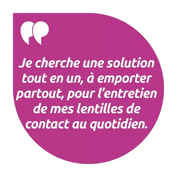 Dacryo-Solution d'Entretien des Lentilles 6 en 1 Nettoie Désinfecte Lot de 4 x 360ml