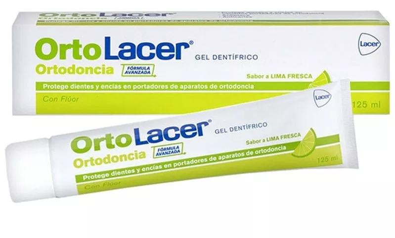 Lacer Ortolacer Fresh Lime Zahnpasta-Gel 125ml