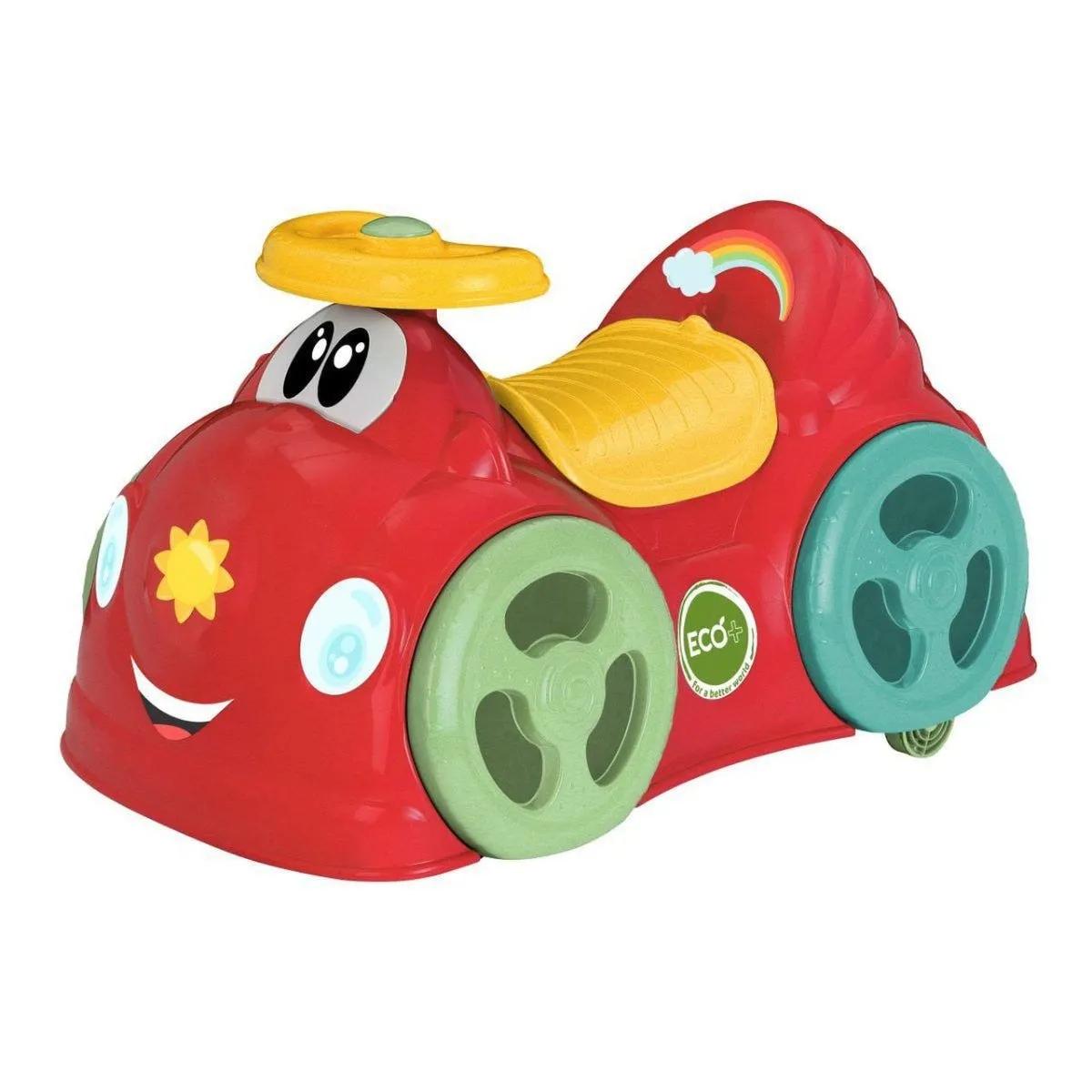 Chicco Gioco All Around Rosso Eco+ Cavalcabile Per Bambini 1-3 Anni