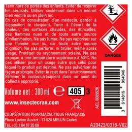 Insect Ecran Habitat Insecticide Aérosol 300ml