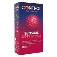 Control Sensual Dots & Lines Preservativos 12 uds