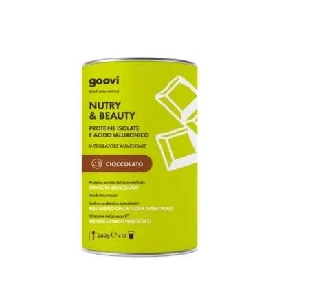 Goovy Nutry & Beauty Proteine In Polvere Al Cioccolato 260 g