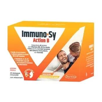 Immuno-Sy Action B Integratore Difese Immunitarie 20 Stick