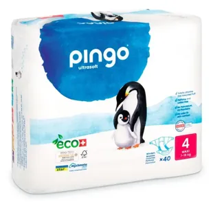 Diapers Pingo Maxi T4 40 Diapers