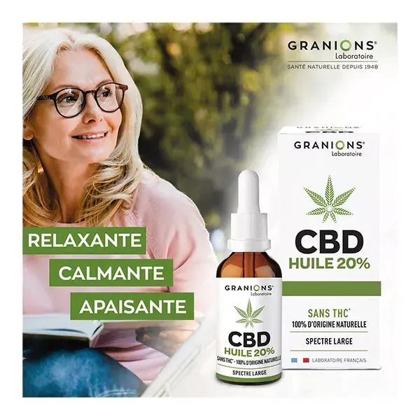 Granions Huile CBD 20% 10ml