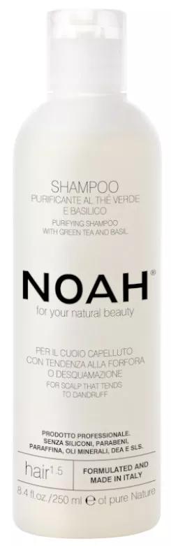 Noah Grüntee- und Basilikum-Reinigungsshampoo 250 ml