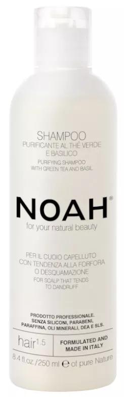 Noah Shampoo Purificante al Tè Verde e Basilico 250 ml