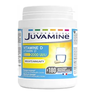 Juvamine Vitamina D 2000 UI 180 capsule