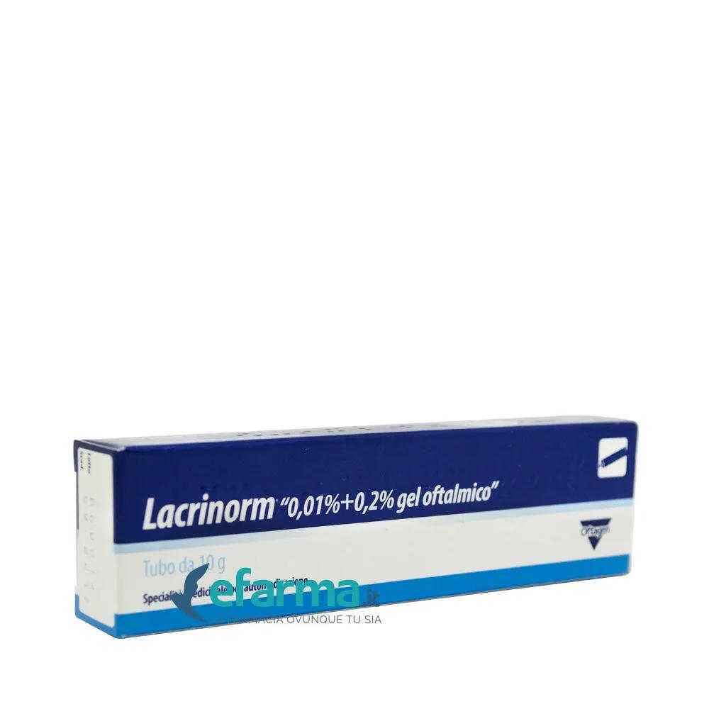 Lacrinorm Gel Oftalmico 0,01%  Benzalconio cloruro 10g