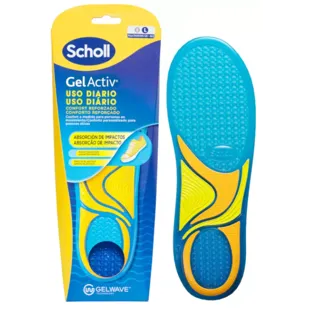 Scholl Plantillas Gel Activ Hombre Tecnología GelWave 1 Par (Talla 40-46,5)