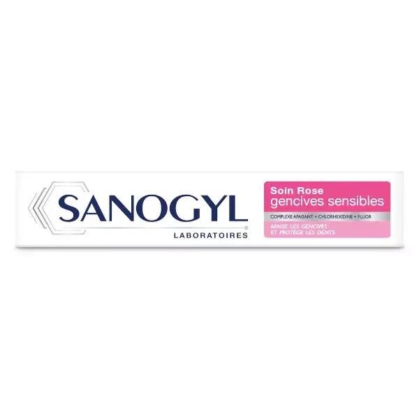 Sanogyl Dentifricio Rosa Cura Gengive Sensibili 75 ml