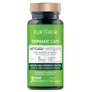 René Furterer Suplemento Antiqueda Trifásico 90 Cápsulas