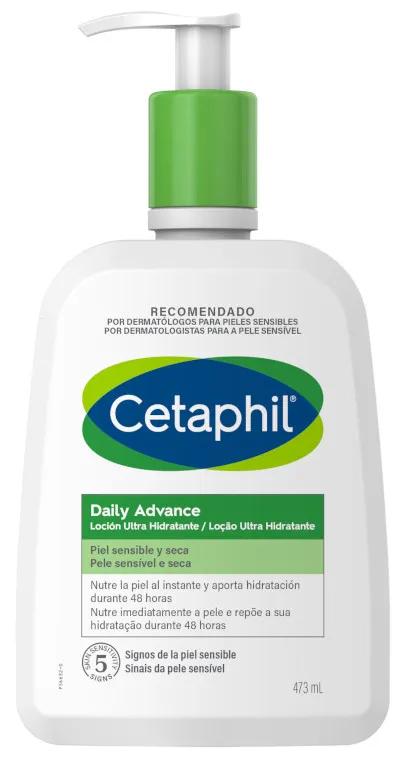 Cetaphil Daily Advance Lotion Ultra Hydratante Peaux Sensibles Et Sèches 473 ml