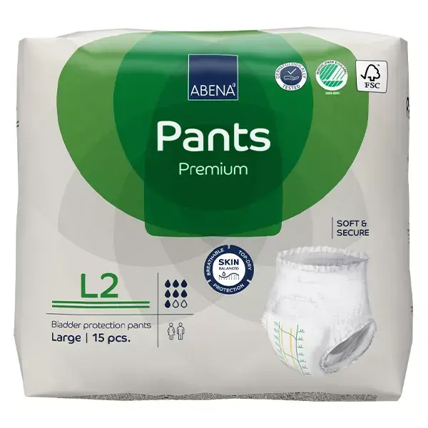 Abena Frantex Pants Premium Culotte Absorbante Taille L2 15 unités