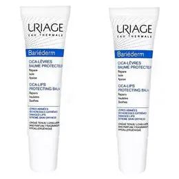 Uriage Bariéderm Cica-Lèvres Baume Protecteur 2 x 15ml