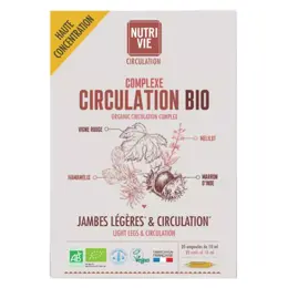 Nutrivie Complexe Circulation Bio 20 ampoules