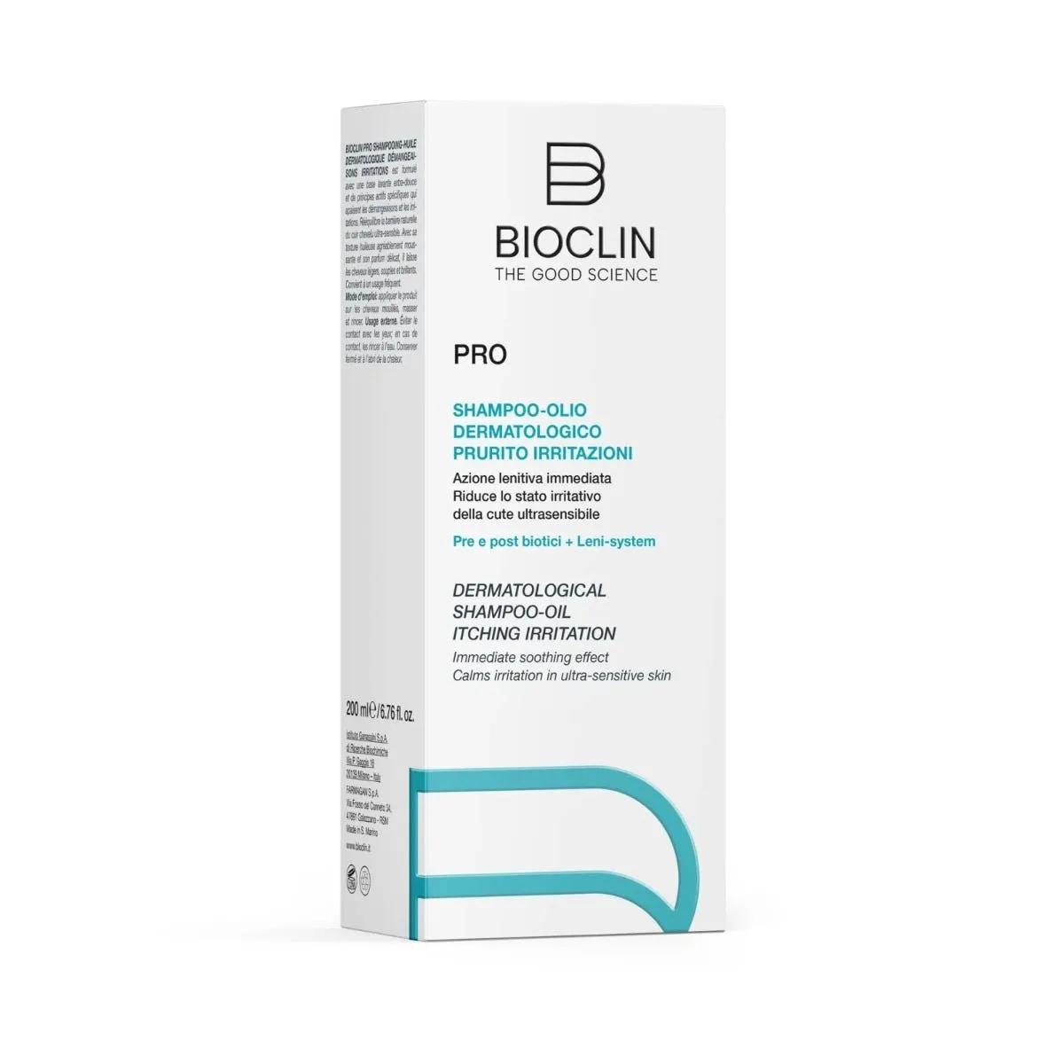 Bioclin Pro Shampoo Olio Per Prurito E Irritazioni 200 ml