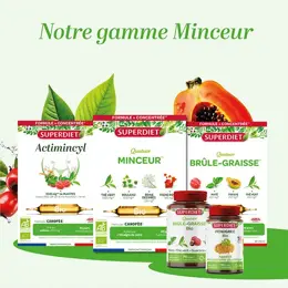 Superdiet Actimincyl Bio Brûle Graisse 20 ampoules