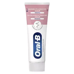 Oral-B Laboratoire Dentifrice Calm Original Sensibilité & Gencives 75ml