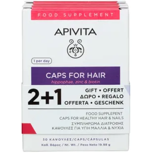 Apivita Anticaída 30x3 Cápsulas (2+1 Regalo)