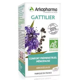 Arkopharma Arkogélules Gattilier Bio 60 gélules