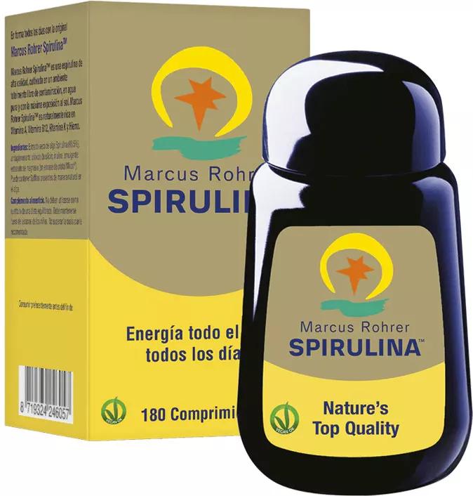 Marcus Rohrer Spiruline Plus d'Énergie 180 Comprimés