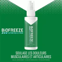 Biofreeze Spray Action par le Froid Muscles et Articulations Lot de 2 x 118ml