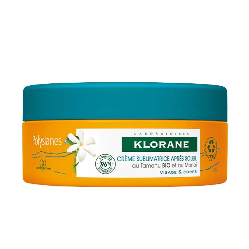 Klorane Polysianes Crema Sublimatrice Doposole Viso e Corpo 200 ml