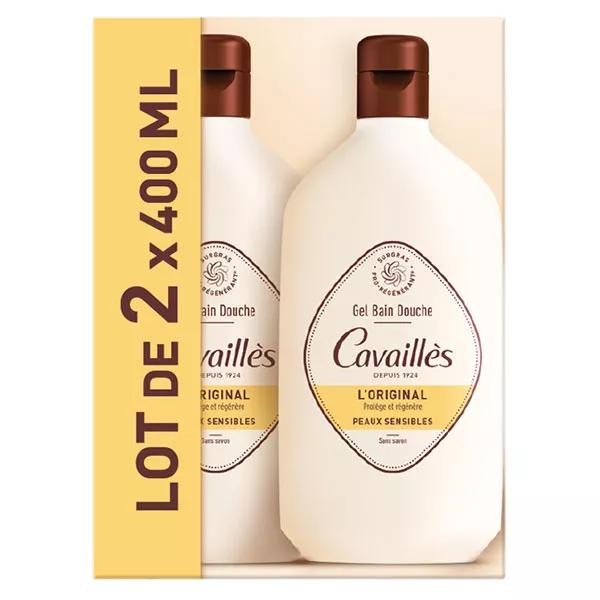 Rogé Cavaillès L'Original Surgras Gel de Ducha Baño Lote de 2 x 400 ml