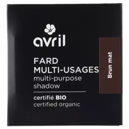 Avril Yeux Fard Multi-Usages Brun Mat Bio 2,5g