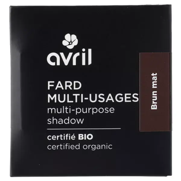 Avril Yeux Fard Multi-Usages Brun Mat Bio 2,5g