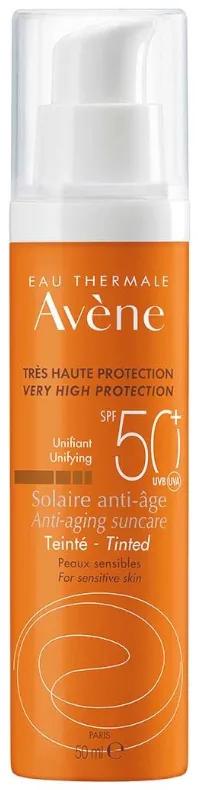 Avene Anti-Aging Zonnecrème SPF50+ met Kleur 50ml