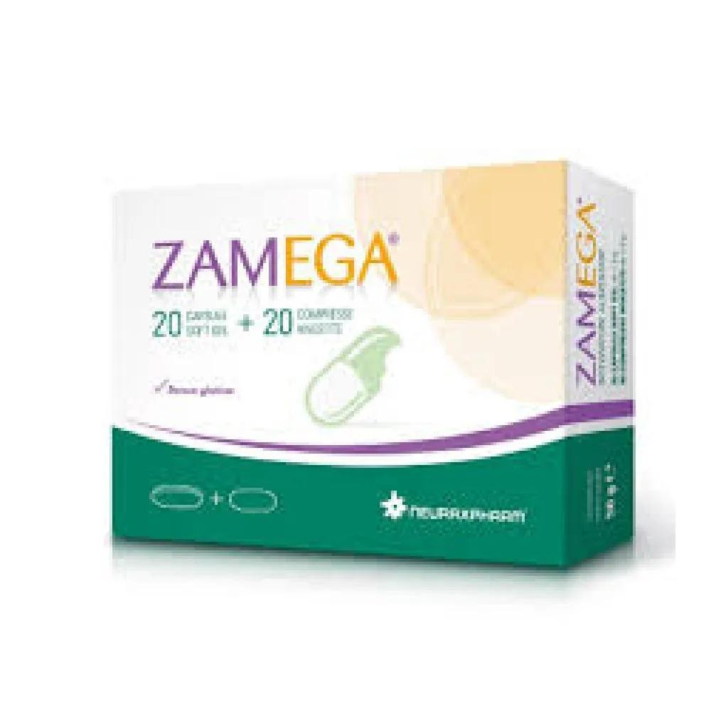 Zamega Integratore Supporto Complessivo 20 Softgel + 20 Compresse