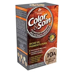 Les 3 Chênes Color & Soin Coloration Permanente N°10A Blond Clair Cendré
