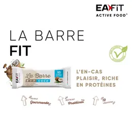 Eafit La Barre Fit Goût Coco 28g