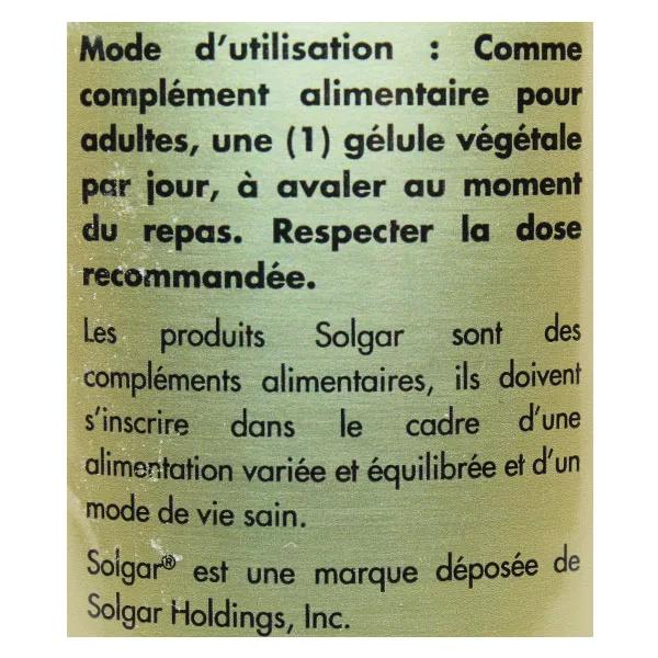 Solgar cido alfa lipoico 200 mg - 50 cpsulas vegetales