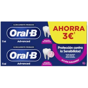 Oral-B Advanced Sensitivity Pasta de Dentes 2x75 ml
